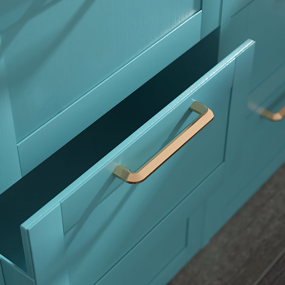 Modern Faceted Bar Cupboard Handles