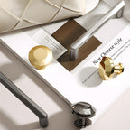 Modern Faceted Bar Cupboard Handles and Knobs