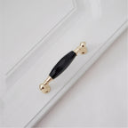 Modern Faceted Crystal Bar Drawer Handles & Knobs