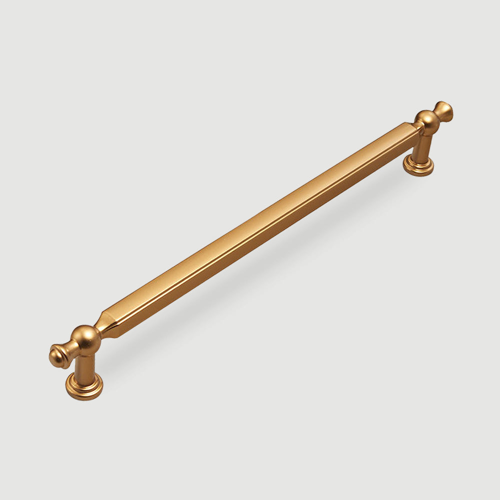 Modern Faceted T-Bar Cupboard Handles & Knobs
