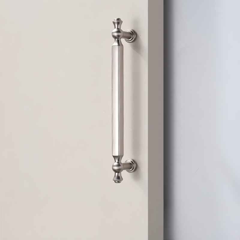 Modern Faceted T-Bar Cupboard Handles & Knobs