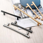 Modern Flared T-Bar Cupboard Handles and Knobs