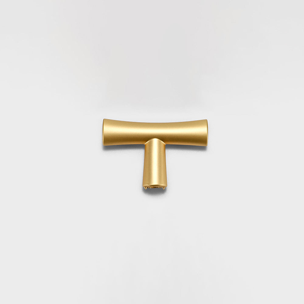 Modern Flared T-Bar Cupboard Handles and Knobs