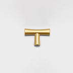 Modern Flared T-Bar Cupboard Handles and Knobs