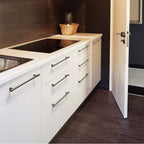 Modern Flared T-Bar Cupboard Handles and Knobs