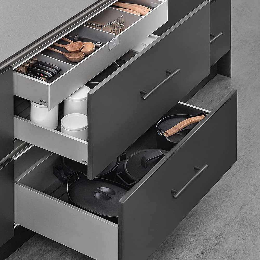 Modern Flared T-Bar Cupboard Handles and Knobs