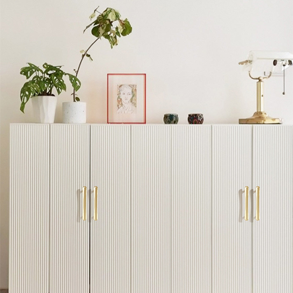 Modern Flared T-Bar Wardrobe Handles and Knobs