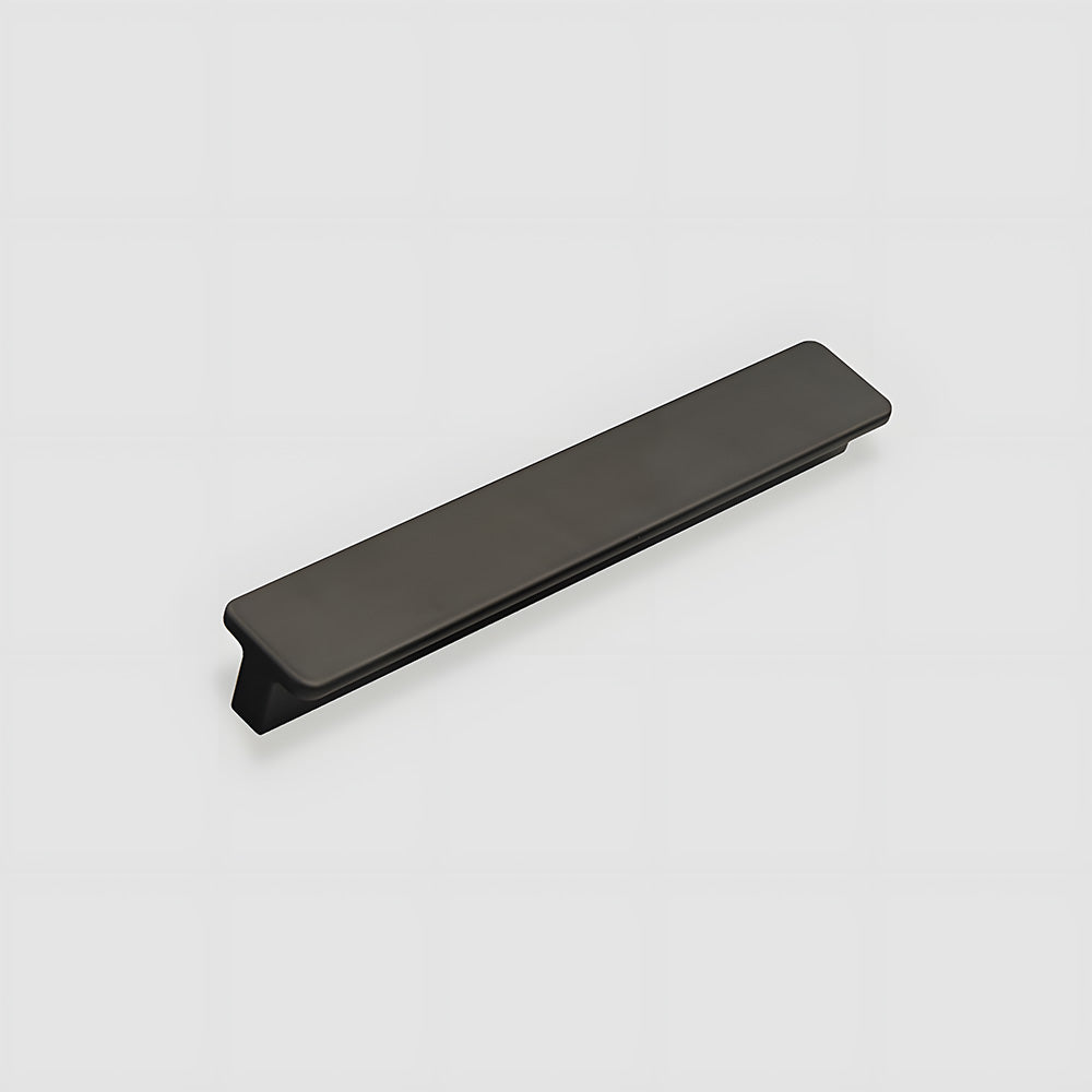Modern Flat Matt Black Cupboard and Drawer Handles
