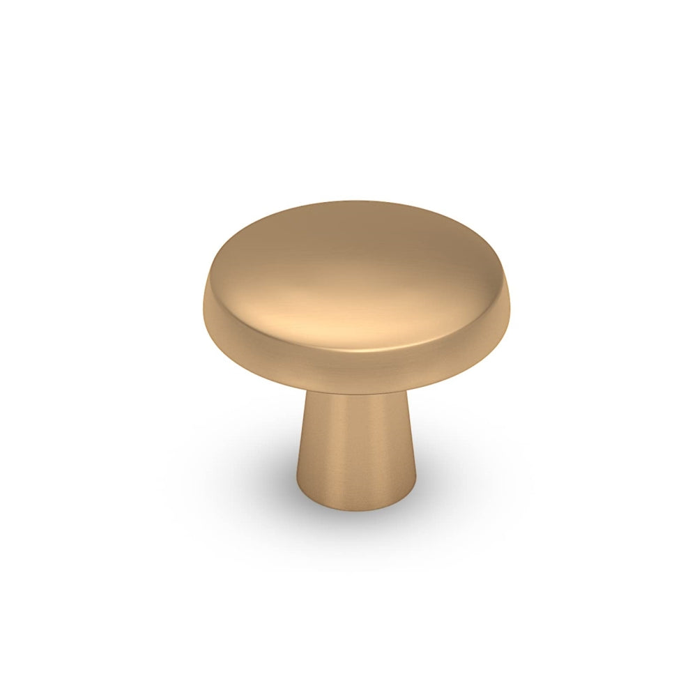 Modern Flat Round Kitchen Cupboard Knobs