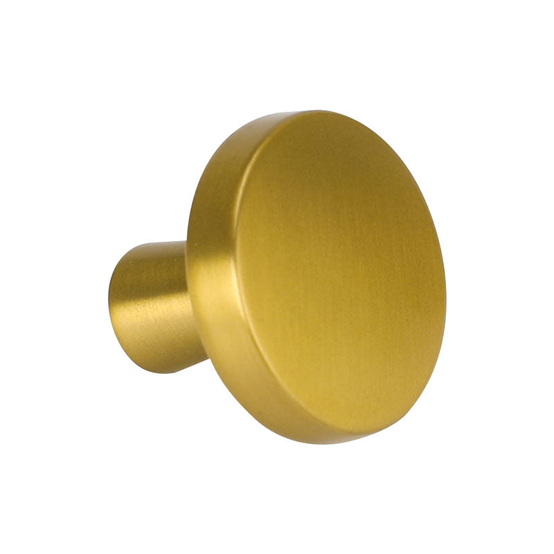 Modern Flat Round Kitchen Cupboard Knobs
