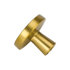 Modern Flat Round Kitchen Cupboard Knobs