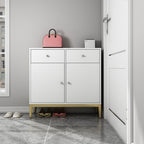Modern Flat-Top Round Brushed Nickel Cupboard Knobs