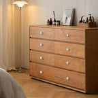 Modern Flat-Top Round Brushed Nickel Cupboard Knobs