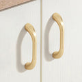 Modern Fluted D Cupboard Handles and Knobs