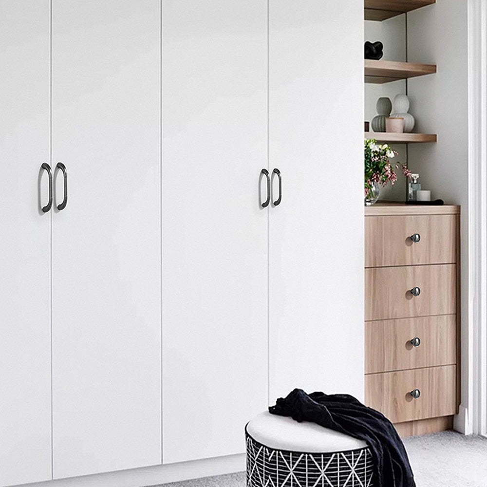 Modern Fluted D Cupboard Handles and Knobs