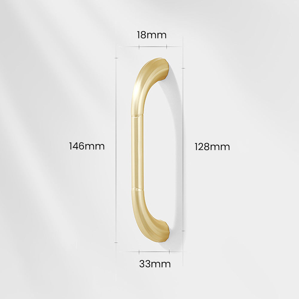 Modern Fluted D Cupboard Handles and Knobs