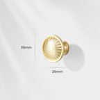 Modern Fluted D Cupboard Handles and Knobs