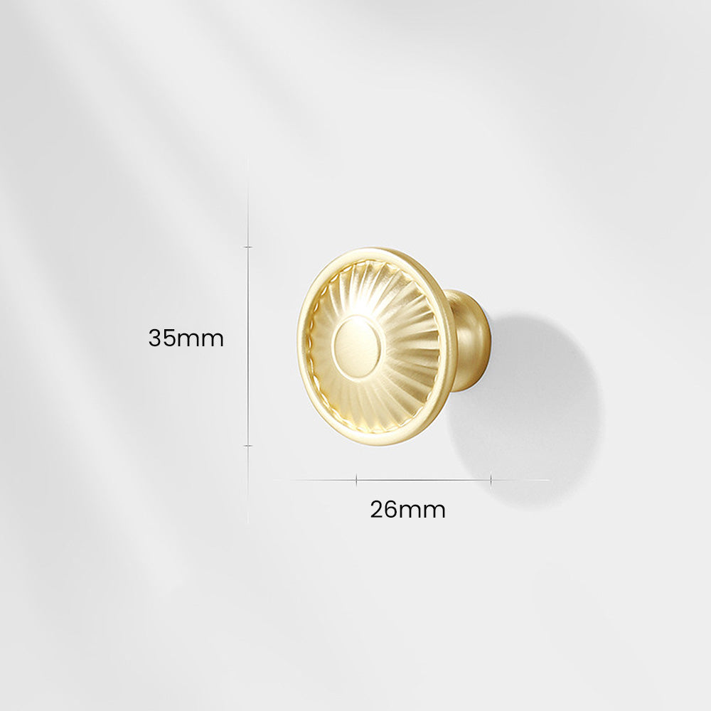 Modern Fluted D Cupboard Handles and Knobs