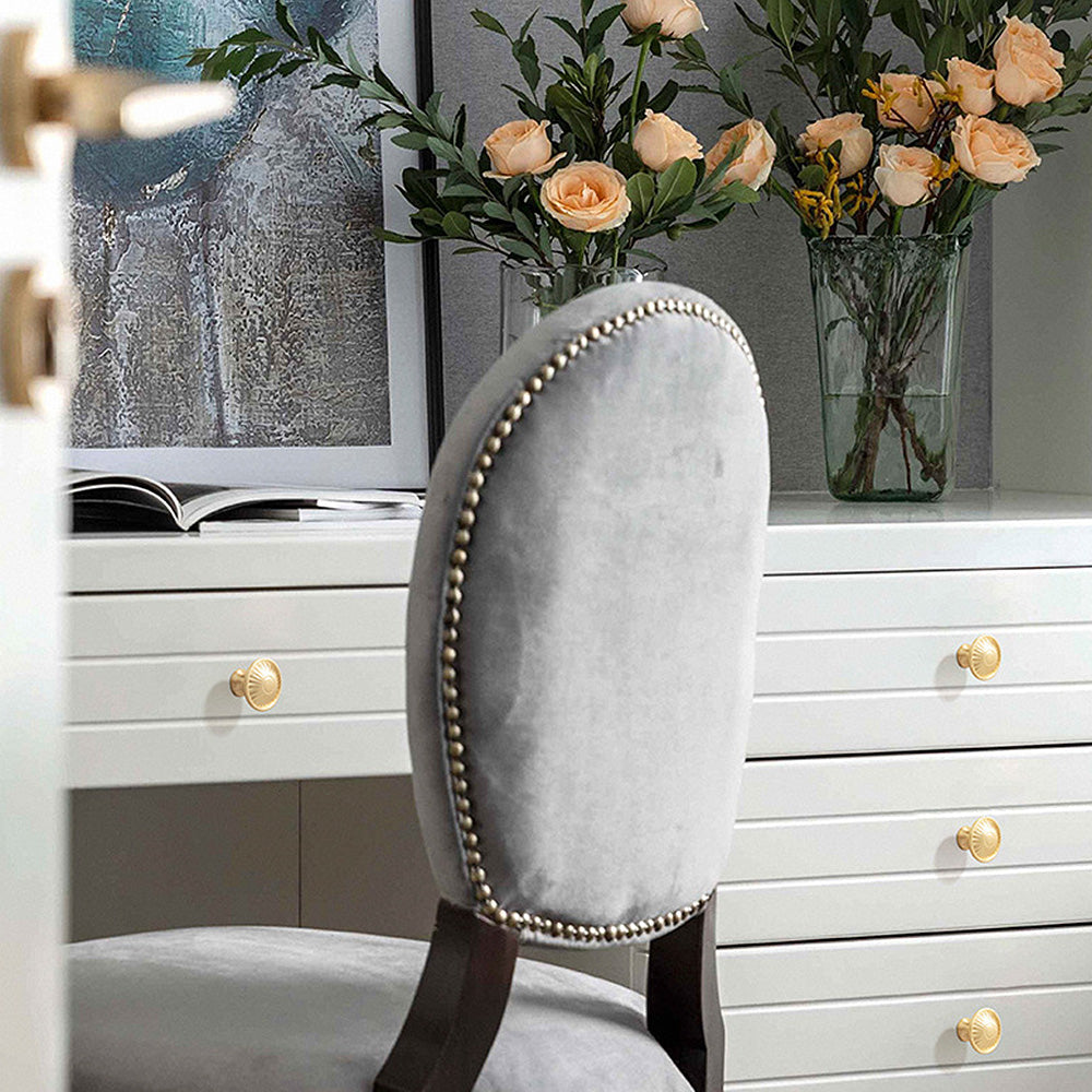 Modern Fluted D Cupboard Handles and Knobs