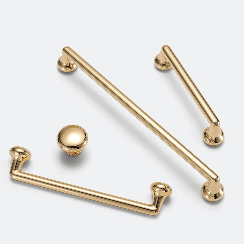 Modern Gold Kitchen Cupboard D Handles & Knobs