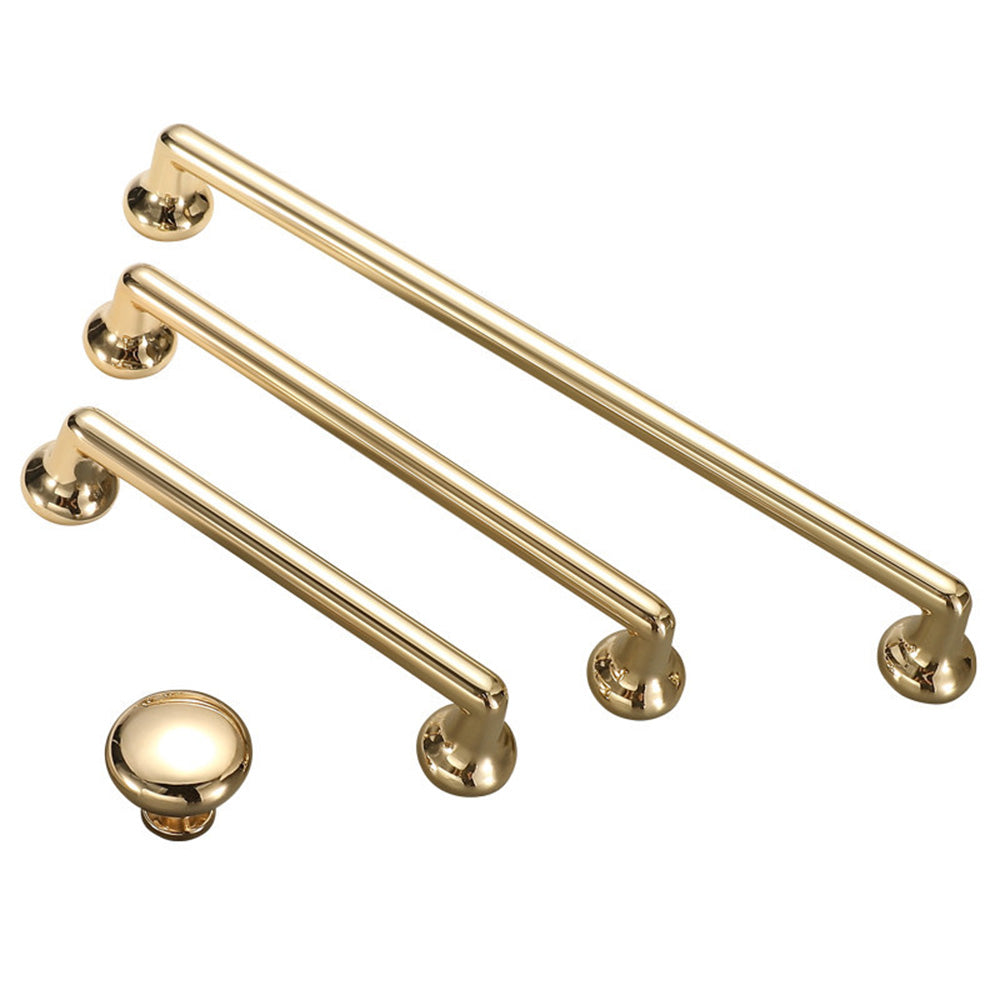 Modern Gold Kitchen Cupboard D Handles & Knobs