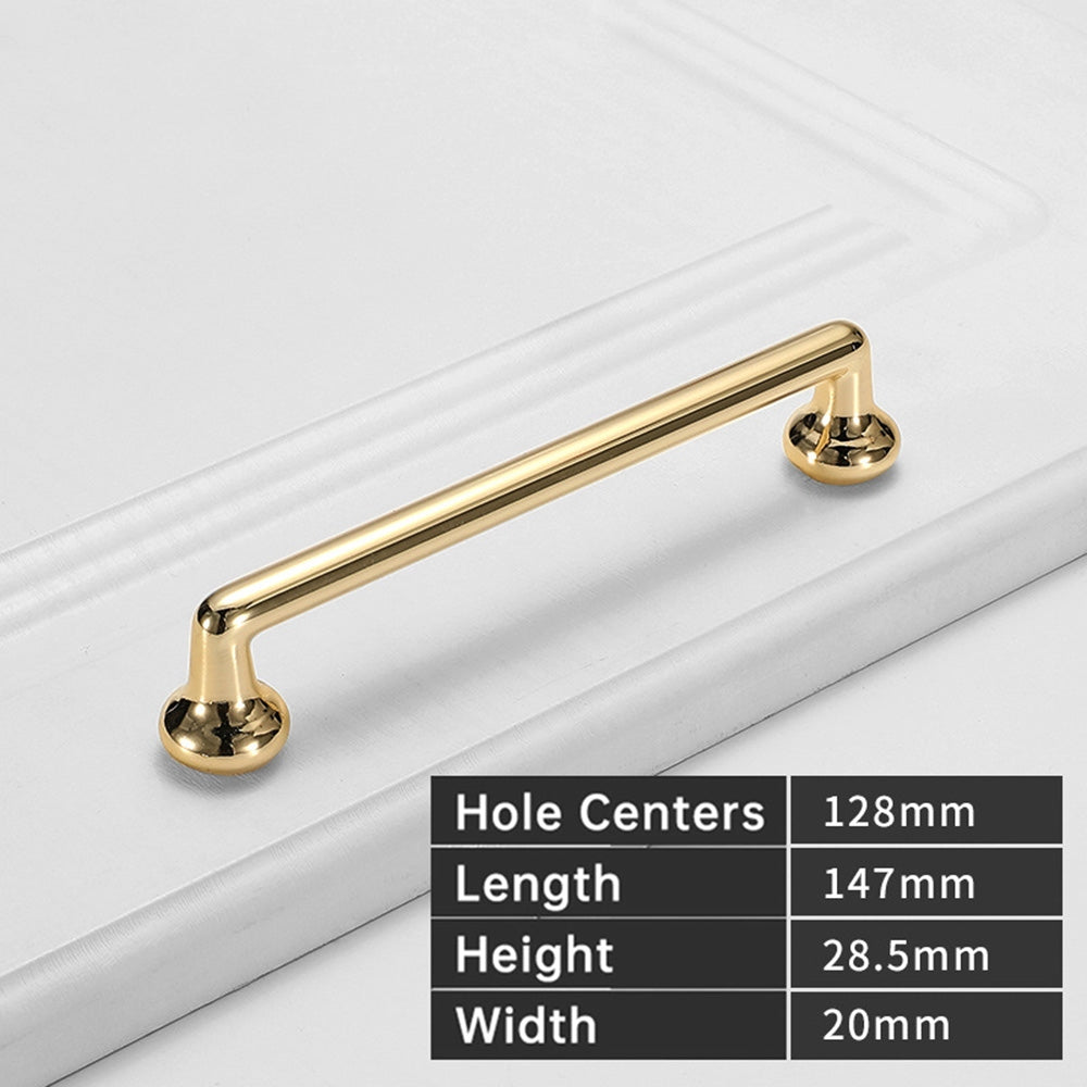 Modern Gold Kitchen Cupboard D Handles & Knobs
