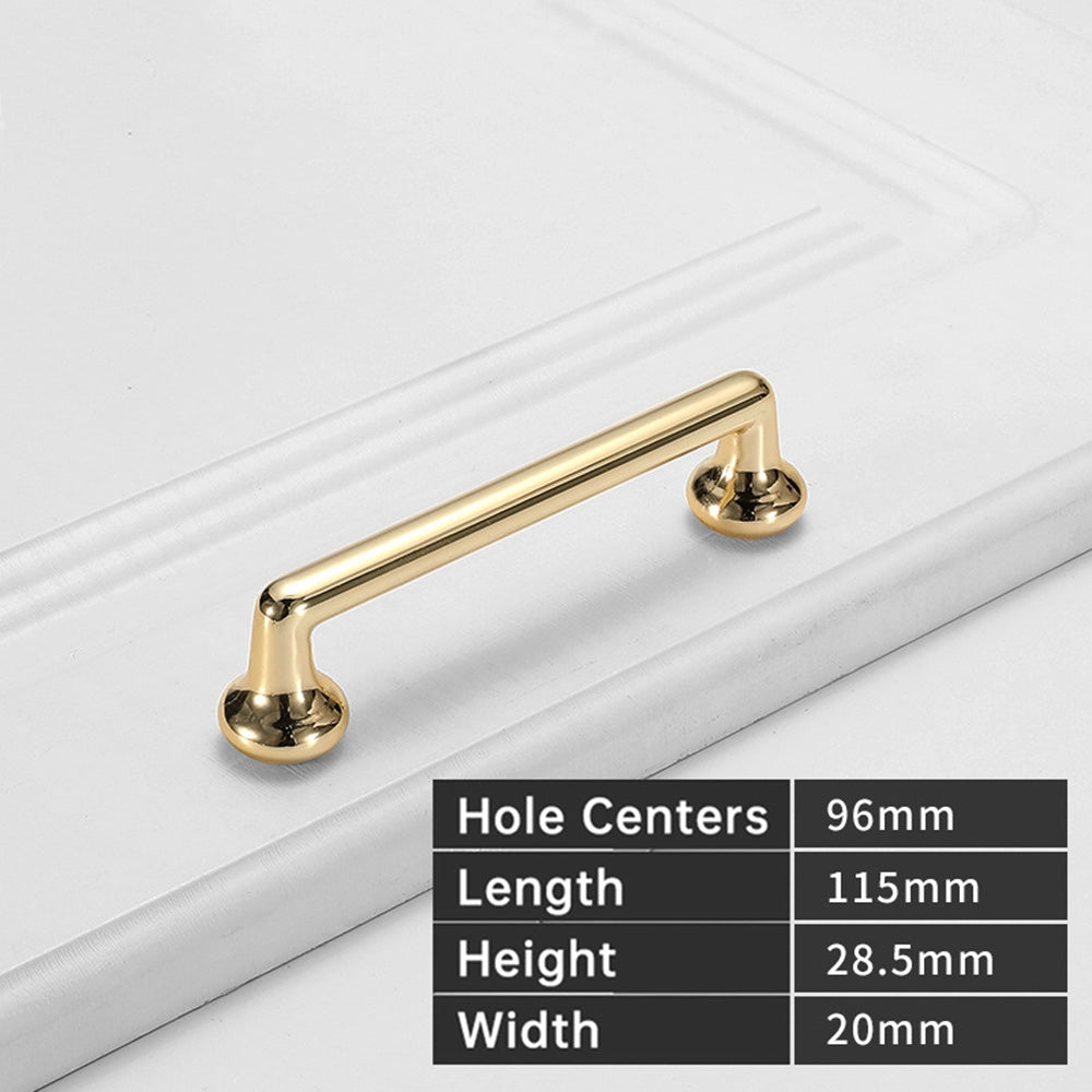Modern Gold Kitchen Cupboard D Handles & Knobs