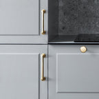 Modern Gold Kitchen Cupboard D Handles & Knobs