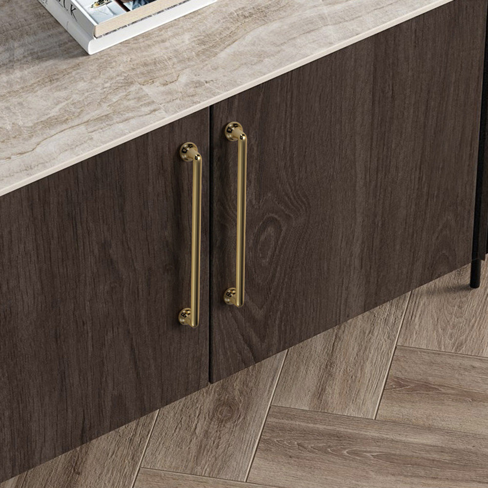 Modern Gold Kitchen Cupboard D Handles & Knobs