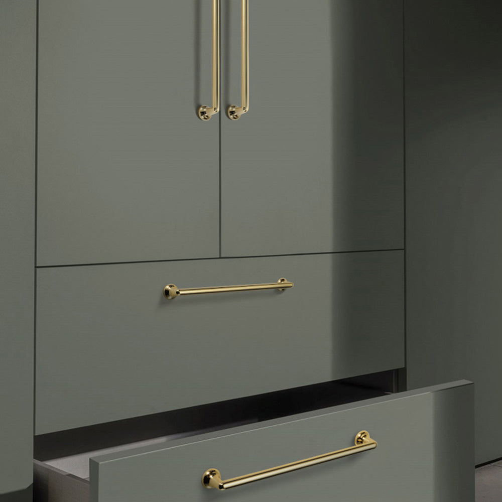 Modern Gold Kitchen Cupboard D Handles & Knobs