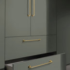 Modern Gold Kitchen Cupboard D Handles & Knobs
