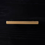 Modern Hexagon T-Bar Cupboard Handles in Brushed Gold