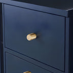 Modern Knurled Square D Cupboard Handles & Knobs