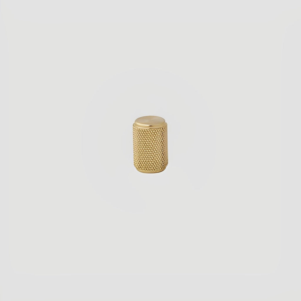 Modern Knurled Square D Cupboard Handles & Knobs