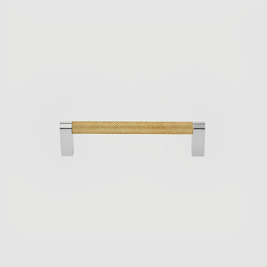 Modern Knurled Square D Cupboard Handles & Knobs