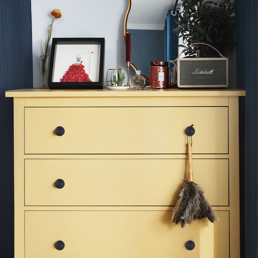 Modern Knurled Square D Cupboard Handles & Knobs
