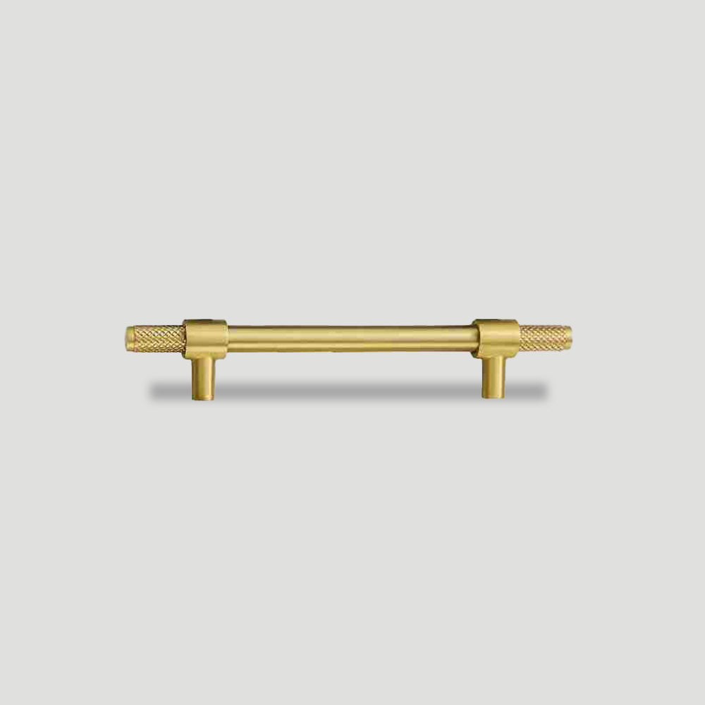 Modern Knurled T-Bar Cupboard Handles & Knobs
