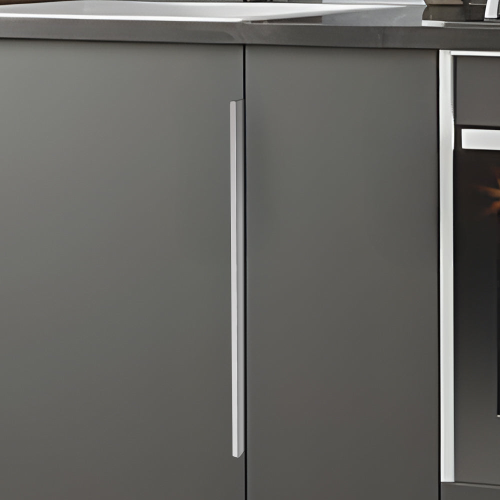 Modern L-Profile Aluminium Edge Pull Handles