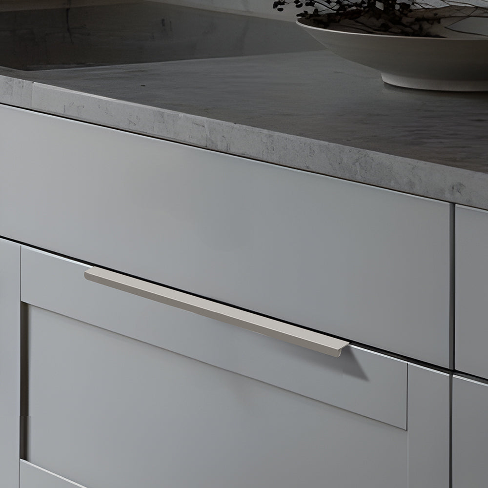 Modern L-Profile Aluminium Edge Pull Handles
