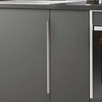 Modern L-Profile Aluminium Edge Pull Handles
