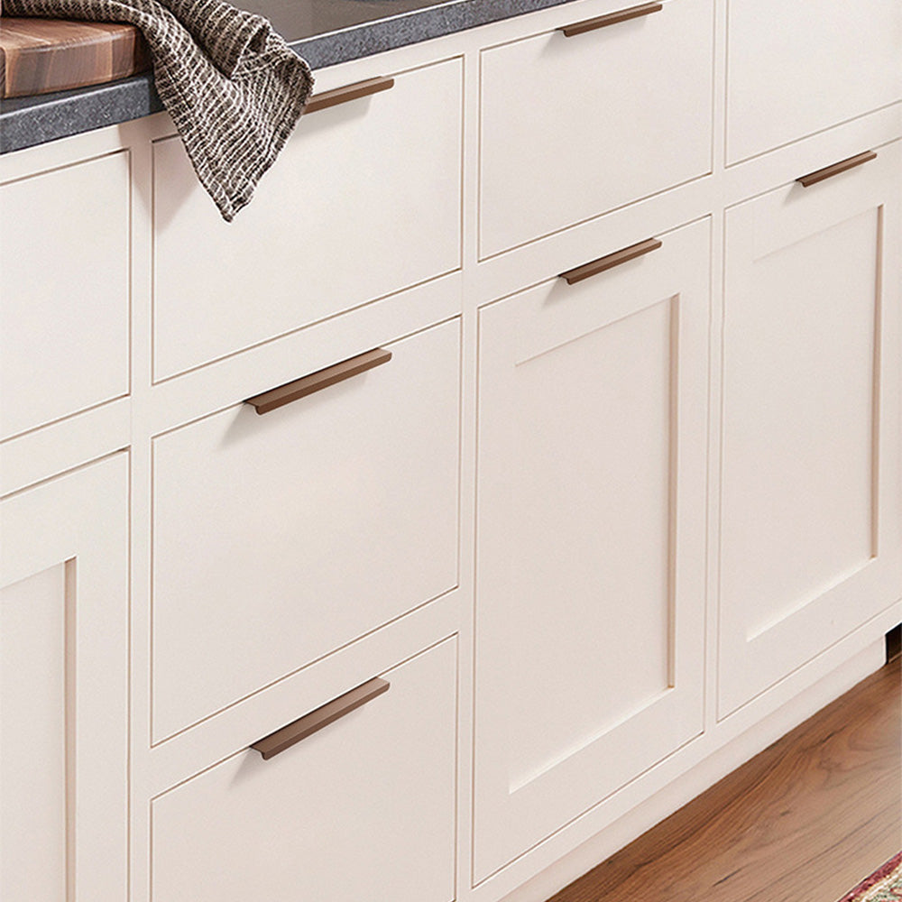 Modern L-Profile Aluminium Edge Pull Handles