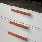 Modern L-Profile Aluminium Edge Pull Handles