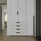 Modern L-Shaped Aluminium Edge Pull Handles