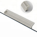 Modern L-Shaped Aluminium Edge Pull Handles