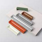 Modern L-Shaped Aluminium Edge Pull Handles