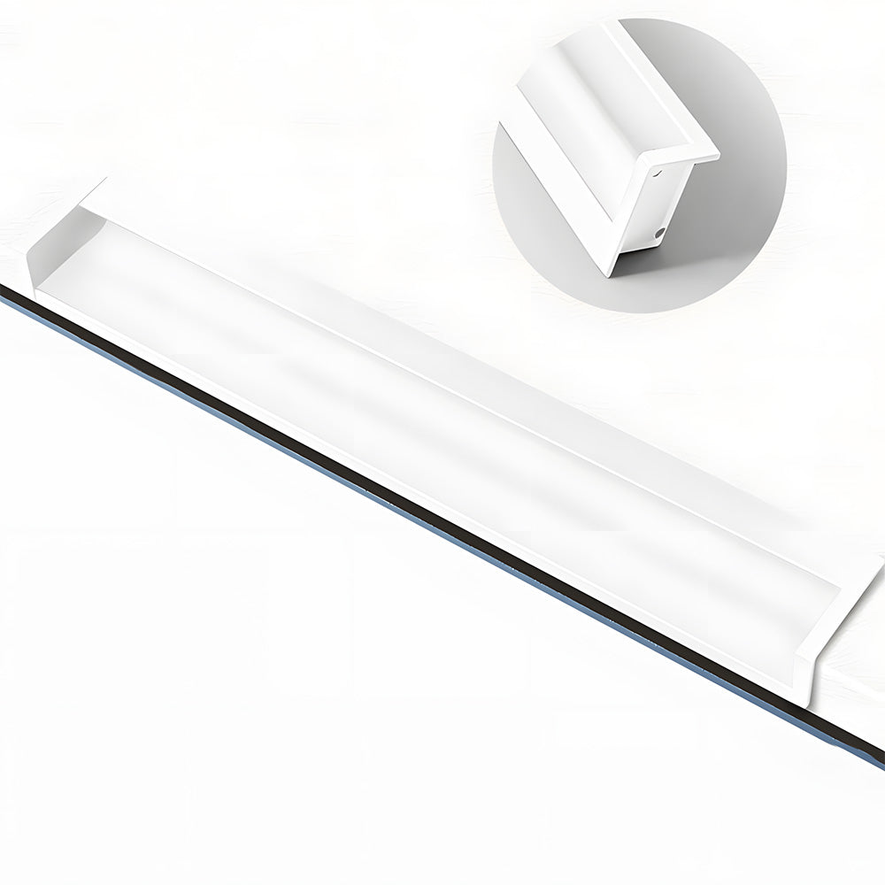 Modern L-Shaped Aluminium Edge Pull Handles
