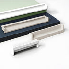 Modern L-Shaped Aluminium Edge Pull Handles