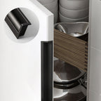 Modern L-Shaped Aluminium Edge Pull Handles