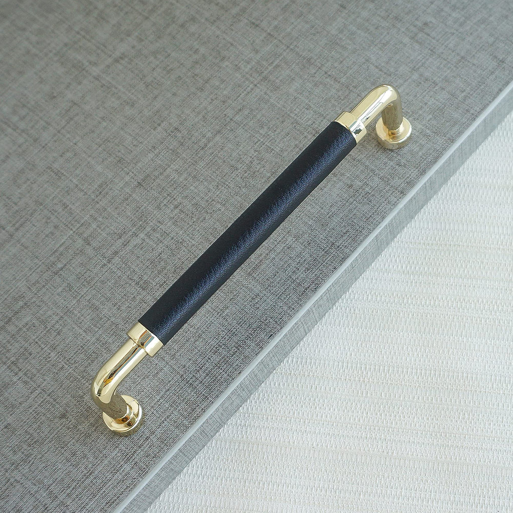 Modern Leather Cupboard D Handles & Knobs