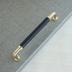 Modern Leather Cupboard D Handles & Knobs